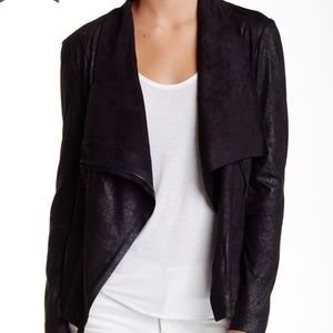 BNCI Vegan Suede Drape Jacket